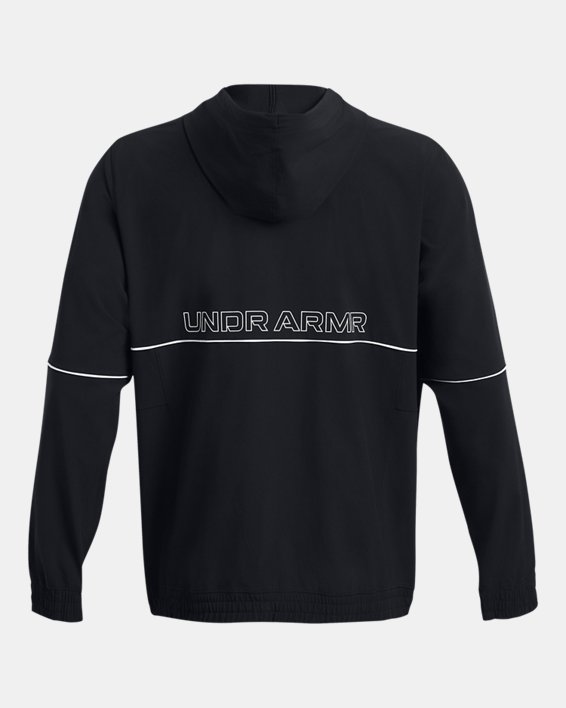 เสื้อแจ็คเก็ต UA Zone Woven สำหรับผู้ชาย in Black image number 5